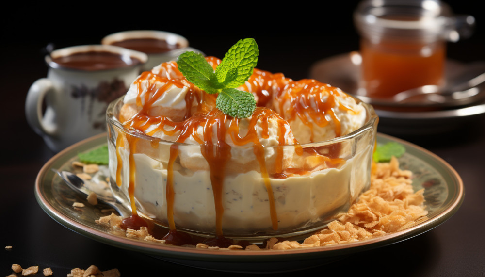 Unclassified - Why grandma's caramel rice pudding as a dessert?